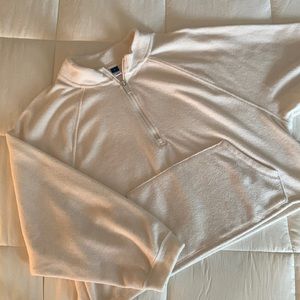 terry cloth pullover